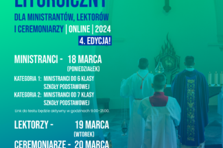 Thumbnail for the post titled: Konkurs liturgiczny.