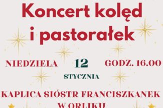 Thumbnail for the post titled: Koncert kolęd i pastorałek w Orliku.