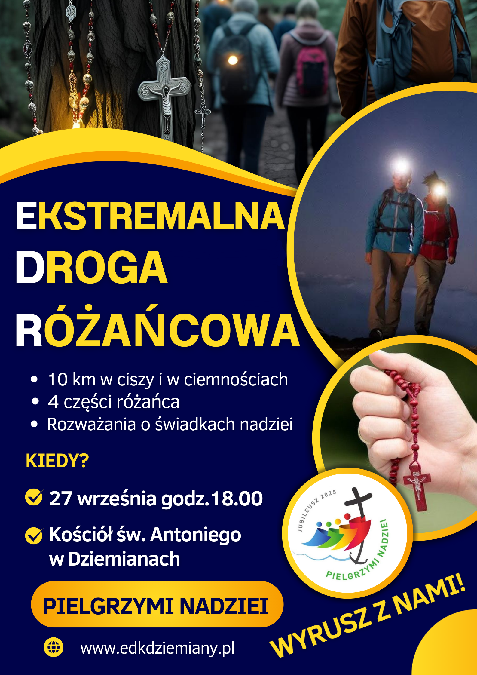 Thumbnail for the post titled: III Ekstremalna Droga Różańcowa.