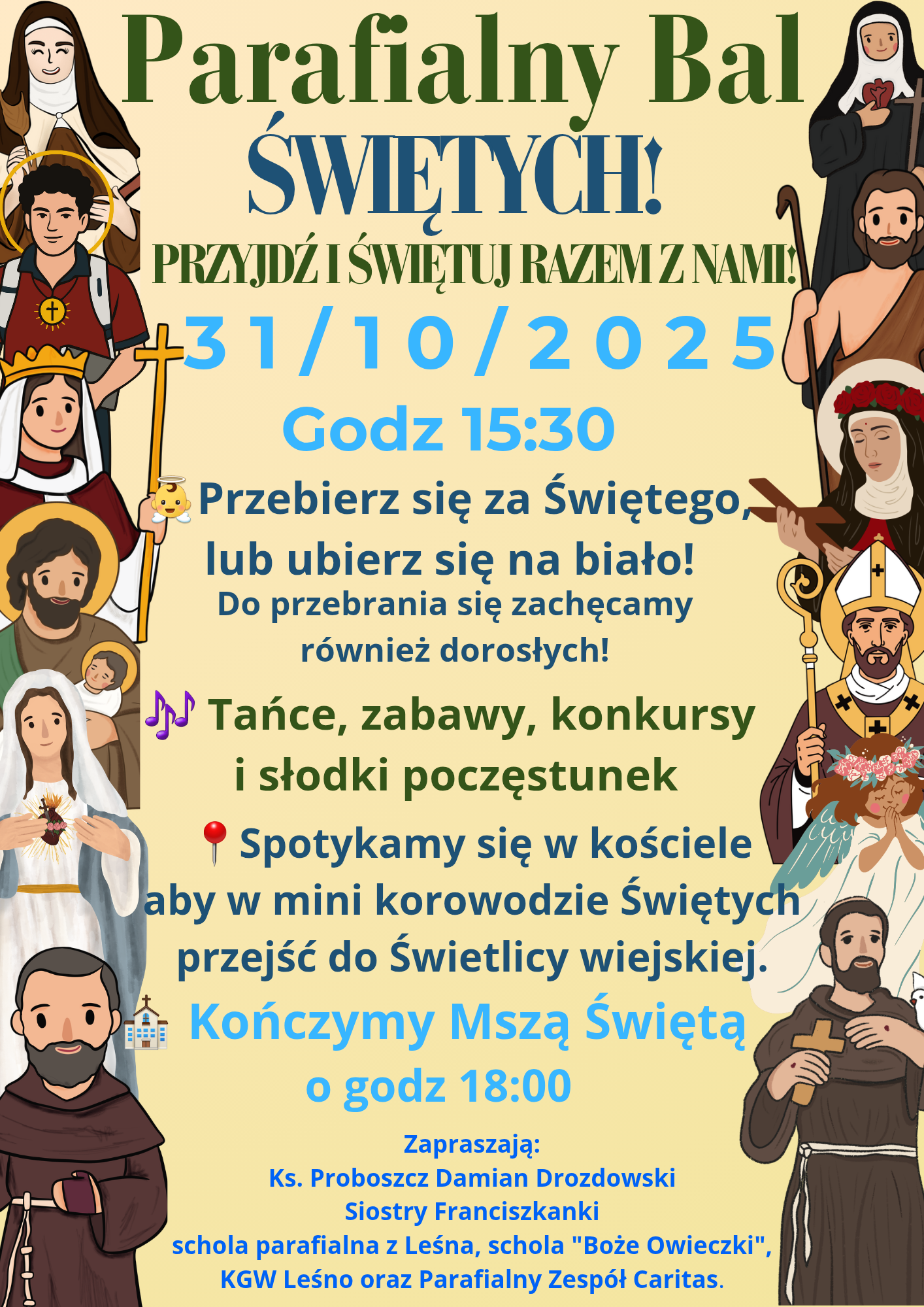 Thumbnail for the post titled: Bal Świętych.