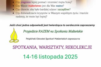 Thumbnail for the post titled: Spotkania małżeńskie.