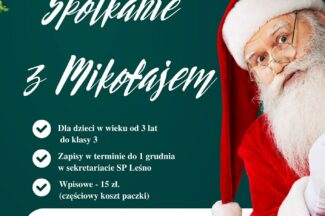 Thumbnail for the post titled: Spotkanie z Mikołajem.