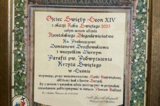 Thumbnail for the post titled: Błogosławieństwo papieża Leona XIV.