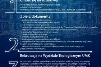 Thumbnail for the post titled: Odwagi! Zgłoszenia do seminarium.