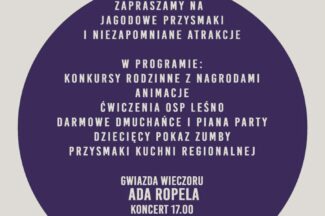 Thumbnail for the post titled: Festiwal Jagody.